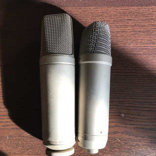 取り引き決定しました。コンデンサーマイク　2本　