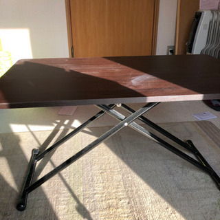 昇降式テーブル　新品同様