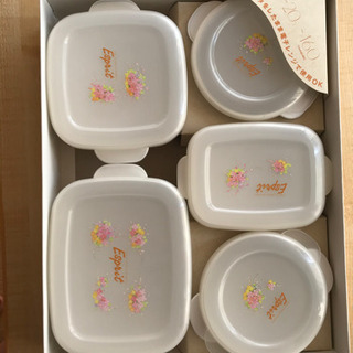タッパー　5個セット　レンジ調理