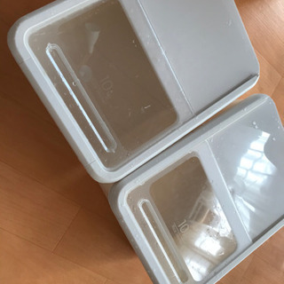米びつ　２つセットの画像