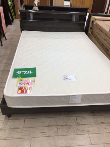 11/19  定価¥59,800  ダブルベッド  通気性&耐久性に優れたマットレス✨ カビも発生しにくい加工?GRANZ