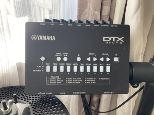 ☆ほぼ新品☆ 電子ドラム YAMAHA　DTX432KUPGS