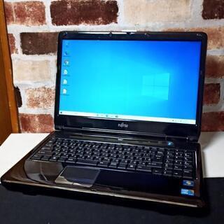 FUJITSU ノートパソコン Core i3 SSD250GB...