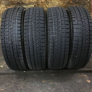 BS BLIZZAK VRX2 165/65R14 14インチ スタッドレス 4本 2017年製 バリ溝 タンク トール ソリオ ブーン等 (VTL252) クレジットカード QR決済可能