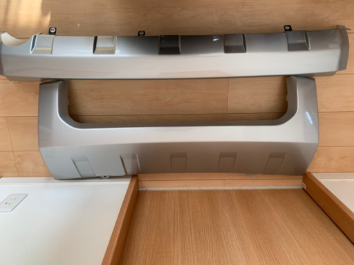 デリカD5 バンパーエクステンション　フロントリアセット