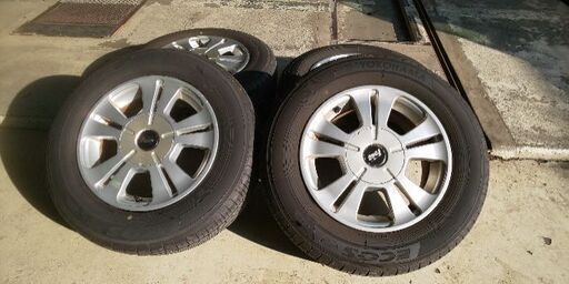YOKOHAMA ECOS(ES31) 185/70R14 アルミ付き4本セット