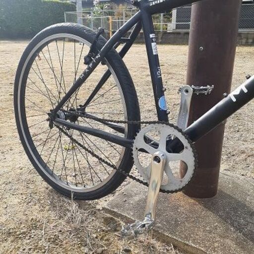 価格見直しました。フレームはMARINのミュアウッズ　街乗りシングルギヤ、乗りやすい1台が出来上がりました