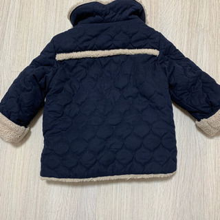 【美品】lagom(ラーゴム)  裏ボアキルティングジャケット 100の画像