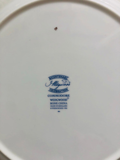 Wedgwoodウェッジウッド　コモドアケーキプレート６枚