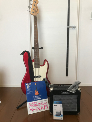 ベース　入門一式セット　アンプ　シールド　チューナー他