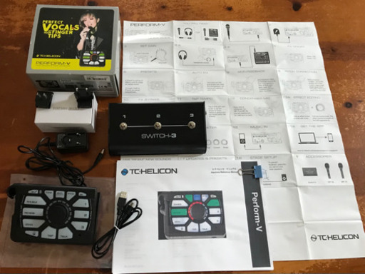 美品‼︎ TC HELICON PERFORM-V & SWITCH-3