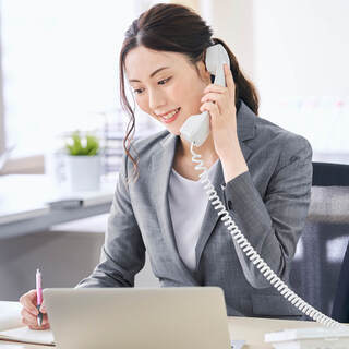 オフィスワーク未経験でも高時給！営業事務【工事会社の日程調整】