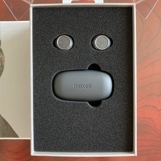 完全ワイヤレスイヤホン　maxellの画像