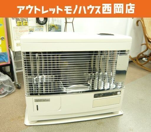 サンポット 煙突式ストーブ UFH-7710URC N 半密閉式石油ストーブ 床暖房機 2014年製 木造20畳 コンクリート32畳 H595×W750×D391㎜  札幌   西岡店