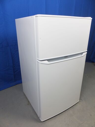 【３か月保証】★配送可能★　2ドア式 85L 2019年製 ハイアール 冷凍冷蔵庫 JR-N85C（TY-041）