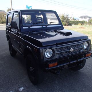早い者勝ち！　ジムニー　ＪＡ１１Ｖ　ＭＴ　４ＷＤ　エアコン付き　現状お渡しの画像