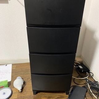 カラーボックス　収納　四段の画像
