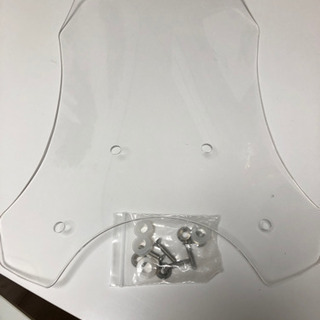 チャイナマートで買った風防とスプリングの画像