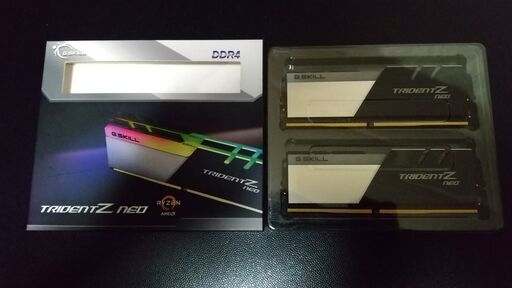 G.Skill Trident Z NEO - F4-3600C14D-16GTZN (DDR4, 8GBx2=16GB) ※1/6値下げ！ 10000円→9000円