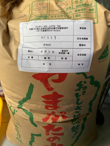 はえぬき　令和元年　30kg