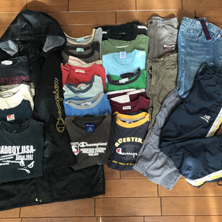 男子130 アウター入り　22点