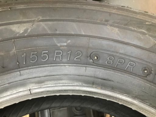 タイヤ185R14（8PRLT）2本  155R12（8PR）4本