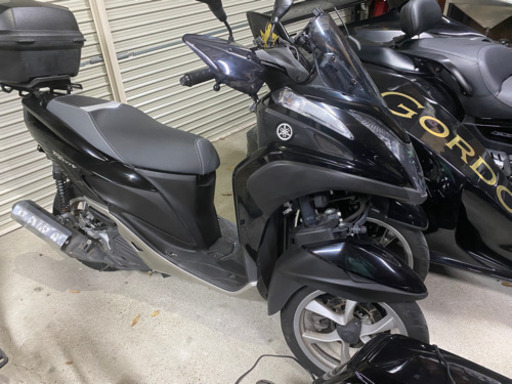 走行3000キロ　トリシティ125 自賠責５．11長い