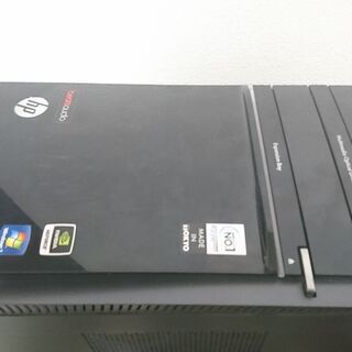【デスクトップPC】HP h8-1260jp/Win10pro/FX-8120(8core)/12GB/HDD250G+SSD128Gの画像