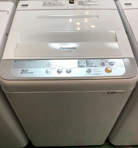 【送料無料・設置無料サービス有り】洗濯機 2016年製 Panasoic NA-F50B9 中古