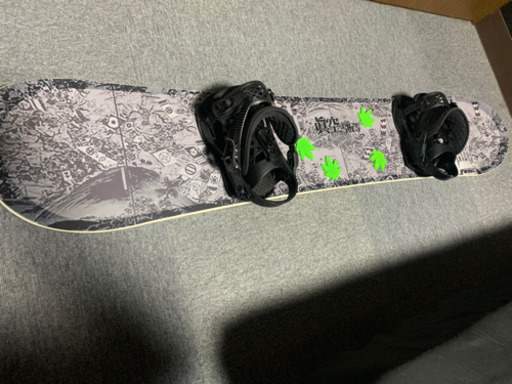 スノーボード　板のみ　真空雪板等18-19