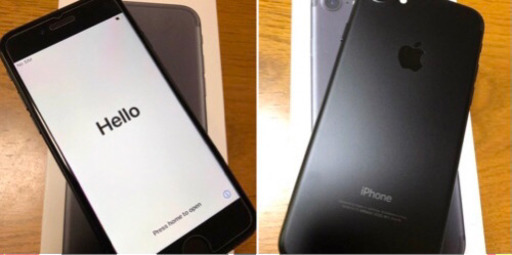 iPhone7 32G SIMフリー 黒 値下げ中　¥9000→¥8000