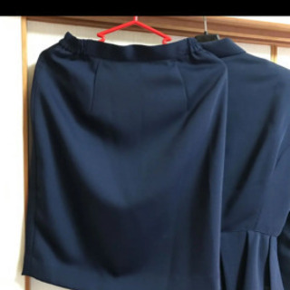 スーツ上下セット　ネイビー　紺色の画像