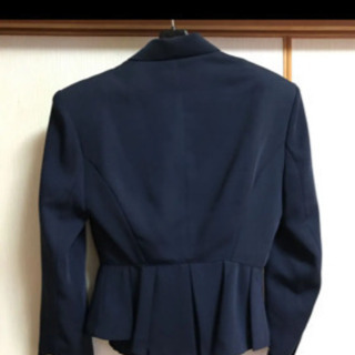 スーツ上下セット　ネイビー　紺色の画像