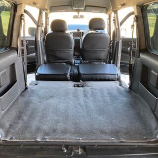総額16.9万円★車検取り立て★ターボ★4WD★平成15年式 スズキ エブリィワゴン ジョイポップターボ(DA62W) 15.3万キロ 車検令和4年11月 ブラックの画像