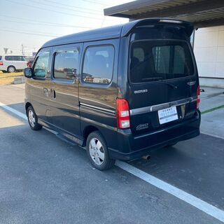 総額16.9万円★車検取り立て★ターボ★4WD★平成15年式 スズキ エブリィワゴン ジョイポップターボ(DA62W) 15.3万キロ 車検令和4年11月 ブラックの画像