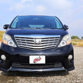 自社ローン★保証人無★トヨタ　アルファード★車検R3年9月★両側パワースライドドア★ETC付き★リアモニターの画像