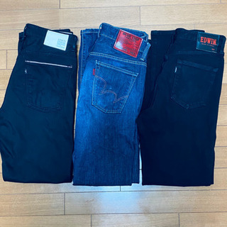 【冬用デニム】EDWIN 3本セットの画像