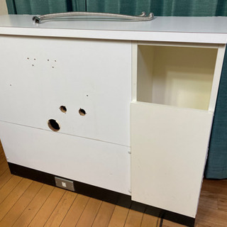 シャンプーキャビネット　タオルストッカー　美容室