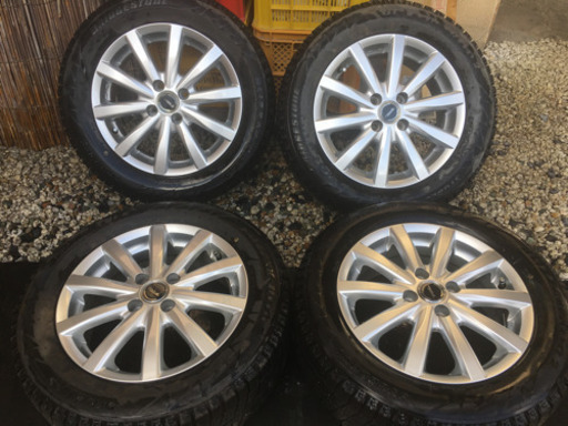 195/60R15スタッドレス７部山
