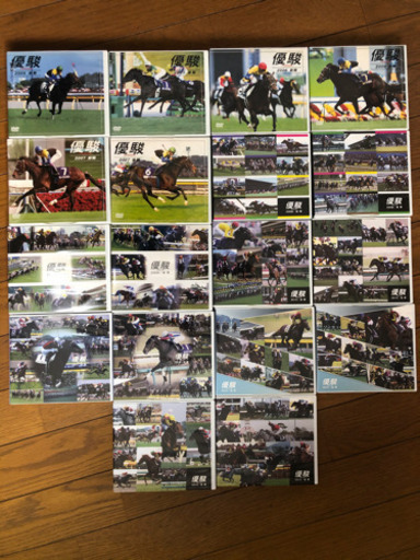 競馬 優駿 付録DVD 2005~2013 18ケース108枚