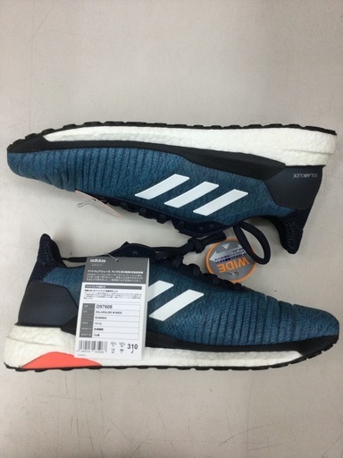 【店頭お渡し】⭐︎未使用品⭐︎ adidas（アディダス）　D97608  SOLARGLIDE M WIDE ランニングシューズ　3