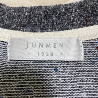 JUNMEN ニット カーディガン メンズの画像