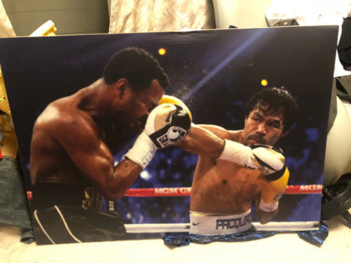 ボクシング マニーパッキャオ プラスティック製 ポスター インテリア