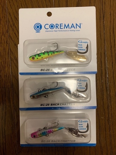 コアマン bc26 新品未使用　3色セット品