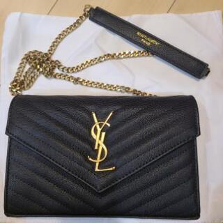 サンローランのチェーンウォレット?