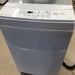 【美品】2019年製　ニトリ　電気洗濯機　6.0kg　NTR60