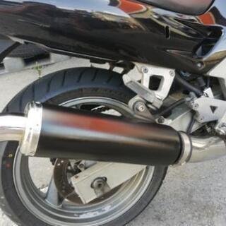 ZZR600車検長いタイヤバリ溝の画像