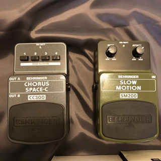 【連休値下げ】エフェクターまとめ　コーラス　ベースフランジャー　スローアタック　ワウの画像