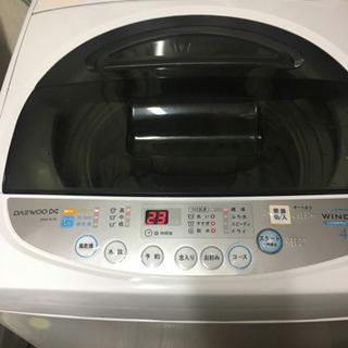洗濯機4.6キロの画像