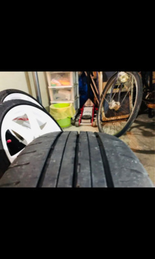 work エモーションT7R 16インチ 5.5j バリ溝！